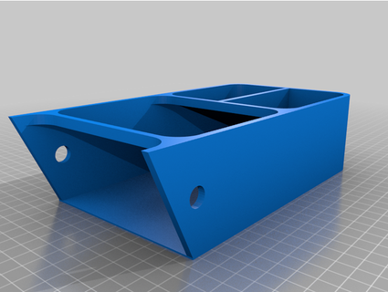 cuchillería organizador caja cubiertos fox1387 3d print model - Mito3D