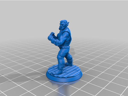 hobgoblin monk way ascendant dragon thebrickbrain 3d print model - Mito3D