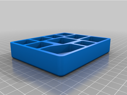 clank space organizer - new version boss marker iviarki 3d print model - Mito3D