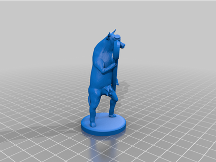 diablo enfer bovine supporter andr3wrulz 3d print model - Mito3D