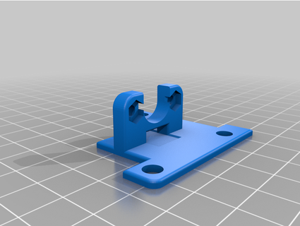 anycubic chiron bl touch mount willsam2k12 3d print model - Mito3D