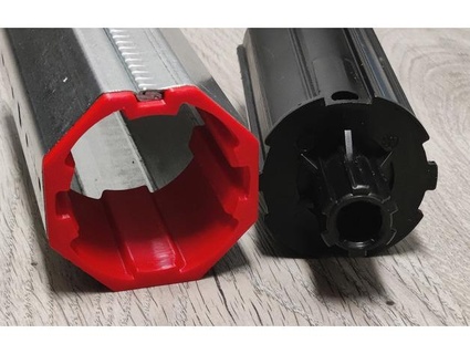 zf54 octagonal tube adapter laeman 3d print model - Mito3D