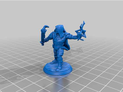 humano lutador tempestade feiticeiro thebrickbrain 3d print model - Mito3D