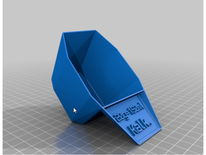 Salzwasser 1025 mischen Tasse itstyirl 3d print model - Mito3D