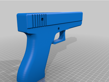 glock lastik bant tabanca yeniden yüklemek Şmakota 3d print model - Mito3D