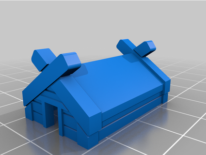 viking hut theswiss 3d print model - Mito3D