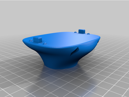 kinect handle remix serraph3d 3d print model - Mito3D