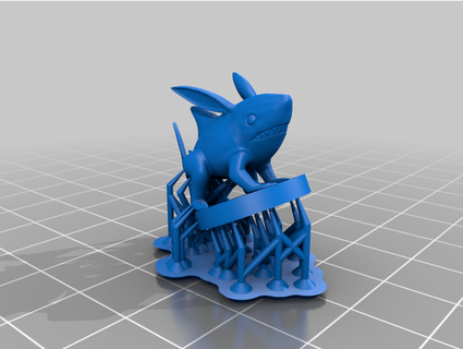coelho tubarão mz4250 3d print model - Mito3D
