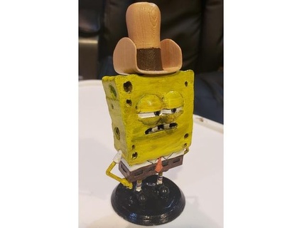 sünger bob kirli dan baskı boris7 3d print model - Mito3D