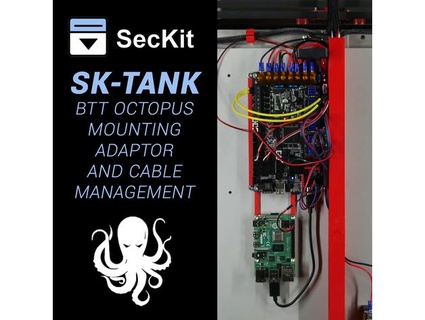 seckit sk tank btt polpo adattatore cavo gestione Teachingtech 3d print model - Mito3D