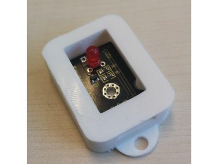 sensor case open lid keyestudio heliconone 3d print model - Mito3D