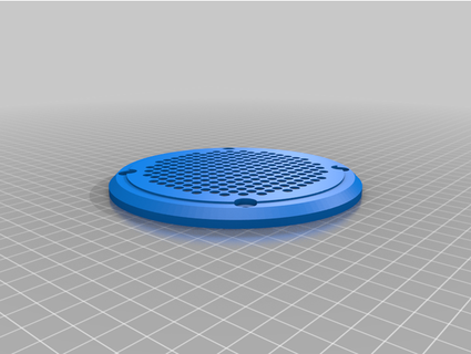 speaker grille visaton fr 10 hm xtob3yx 3d print model - Mito3D