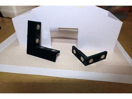 quadrados montagem mod lisme magnetizado trusquim 3d print model - Mito3D
