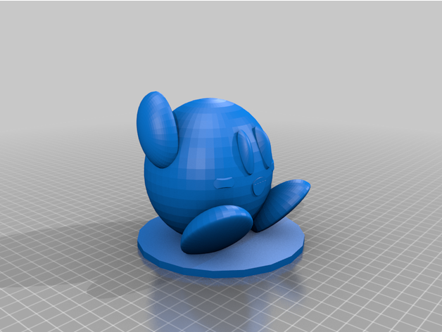 Kirby pluripro 3D print model - Mito3D