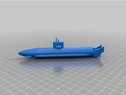 submarino kike57 3d print model - Mito3D