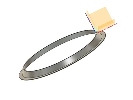 shop vac filter paper dry mount ring retainer gnapert 3d print model - Mito3D
