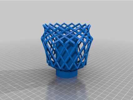 grandioso inari bigery decorativo vela soporte montegal 3d print model - Mito3D