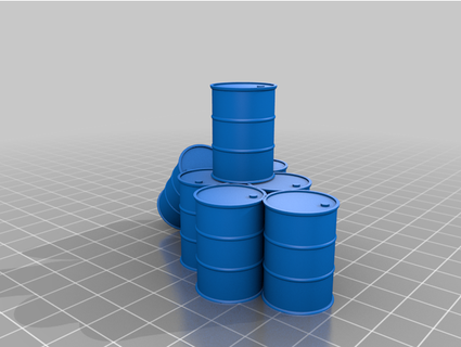 pétrole barils ioniseur 3d print model - Mito3D