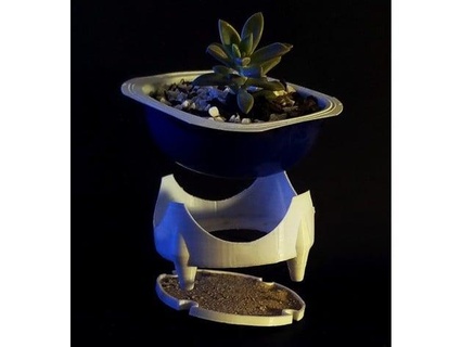 support plate yogurt cup vase guilhermerosa 3d print model - Mito3D