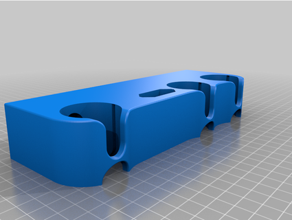 Dyson Zubehör montieren Cremeweiß 3d print model - Mito3D