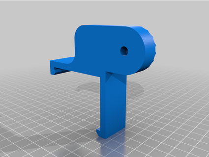 anycubic i3 mega 7 touch mount emsi 3d print model - Mito3D