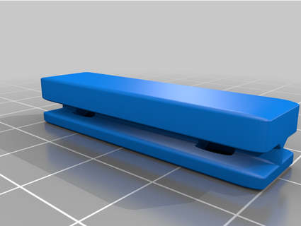 table jeu hclip planche titulaire soutien ioniseur 3d print model - Mito3D