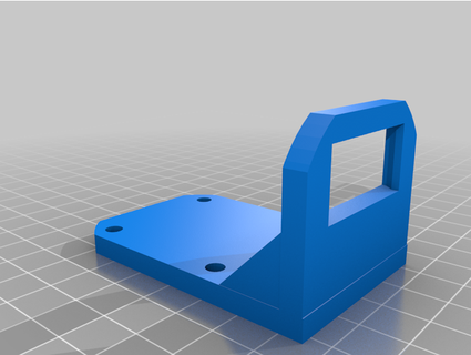 dewalt oscillating tool wall hanger mount captainjc 3d print model - Mito3D