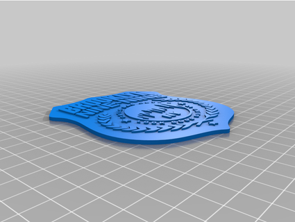 brooklyn distintivo voo 3d print model - Mito3D