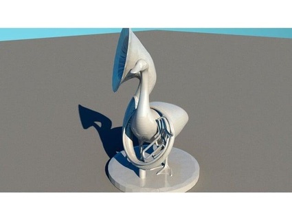 tuba-goose jonnyreverb 3d print model - Mito3D