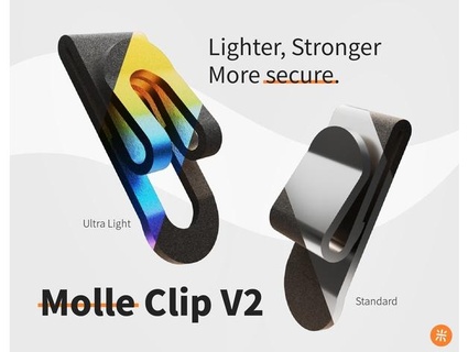 molle clip hook v2 sammi656 3d print model - Mito3D