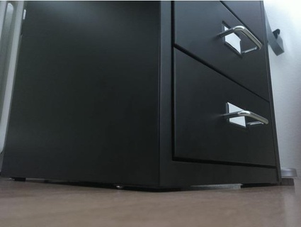 feet ikea helmer drawer cabinet deltarist 3d print model - Mito3D