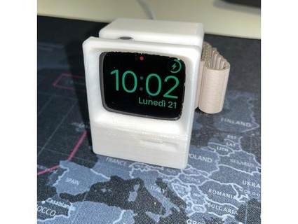 flexible apple watch charging stand endima designer 3d print model - Mito3D