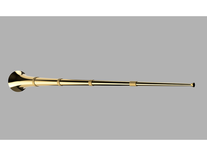 estirado trompeta estirada cuervorc 3d print model - Mito3D