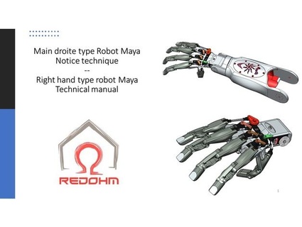 principale droite robot redohm 3d print model - Mito3D