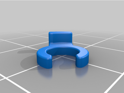 fitting retainer clip stslam 3d print model - Mito3D