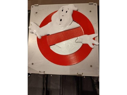 ghostbusters logo verstraete 3d print model - Mito3D