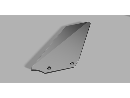 rearset heel plate justjakenit 3d print model - Mito3D