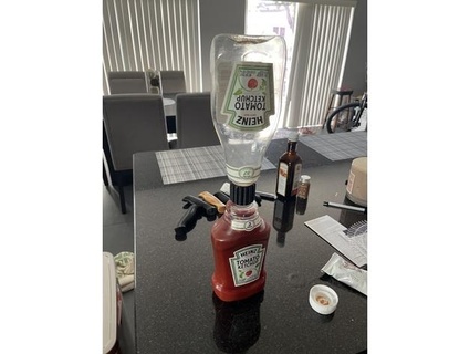 heinz ketchup garrafa acoplador brewmiester3504 3d print model - Mito3D