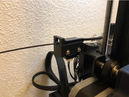 anycubic vyper Filamentsensor Halfter schweizerisch Extruder Halter Unterstützung kschimmel 3d print model - Mito3D
