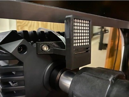 fanatec csl dd shift gear led holder emphor 3d print model - Mito3D