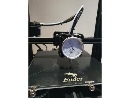 dial gauge holder creality ender 3 v2 kris94b 3d print model - Mito3D