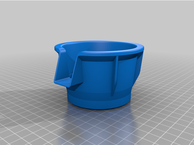 land rover discovery cup holder insert bjaydubya 3D print model - Mito3D