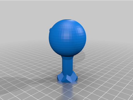 gritando rico germinado bolas 3d print model - Mito3D
