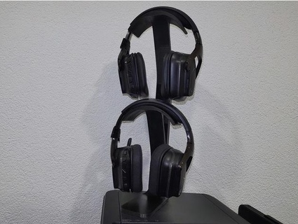 stackable modular headset holder xes0r 3d print model - Mito3D