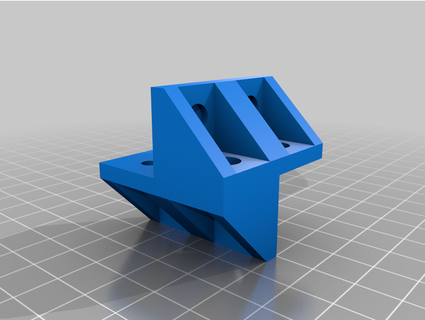 corner 20 mm 90 degree flipped groupeffect 3d print model - Mito3D