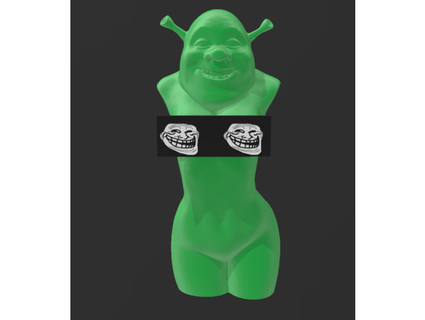 Shrek statue mrnutyt 3d print model - Mito3D