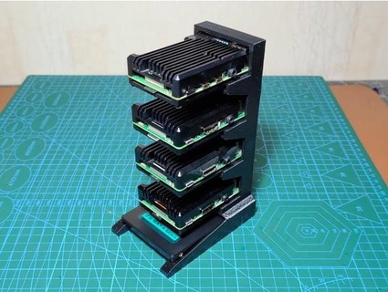 Aptal basit Ahududu pi kule dahai8 3d print model - Mito3D
