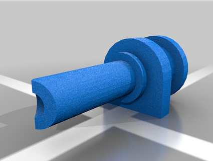 Tevo ekstrüder iç kılavuz fare ısırığı 3d print model - Mito3D