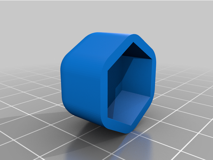 17mm hex nut cover lodds 3d print model - Mito3D