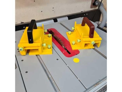 Pushblock schiebehilfe tischkreiss ge Cooler Ort 3d print model - Mito3D